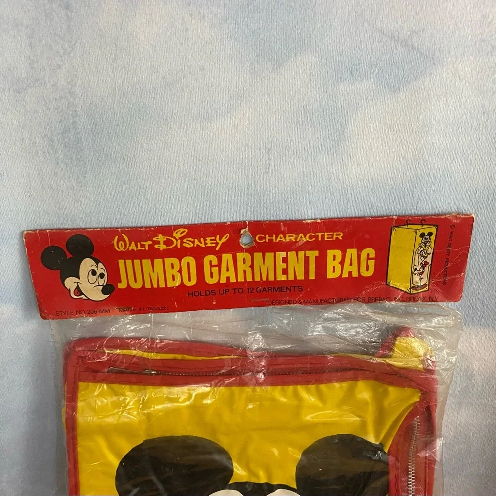 Vintage Disney Mickey Goofy Garment Bag